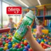 Slings Sip Star Magical Unicorn kids water bottle in green for everyday hydration