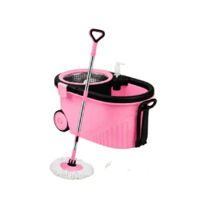 Slings Spin Mop & Bucket Set with 2 Microfiber Refills