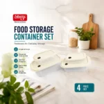 Easy-to-use food storage containers for fresh food keeping