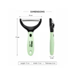 High-quality vegetable peeler with sharp blade and compact ergonomic design.