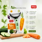 Best palm vegetable peeler with stainless steel blade for everyday use.