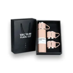 Pink Vacuum Flask – Insulated Water Bottle for Hot & Cold Drinks