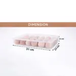 Home Lane 24 grid egg storage container with individual compartments for eggs
