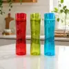 Home Lane plastic bottle set in multicolor for everyday drinking and hydration
