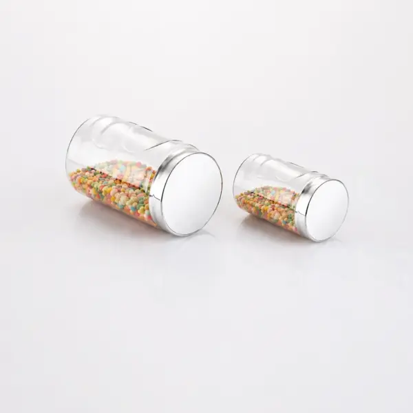Home Lane plastic storage jar set for organized pantry and everyday kitchen use
