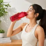 Home Lane multicolour plastic water bottle with colourful design for daily use