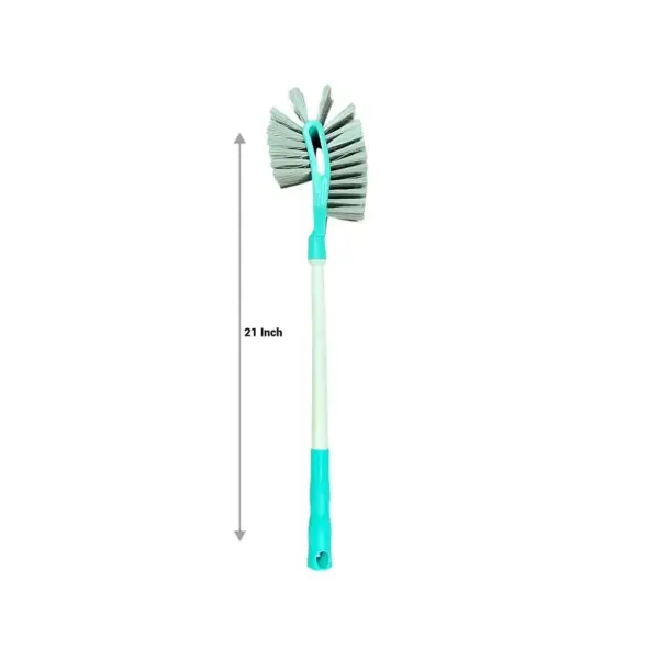 Home Lane toilet cleaning brush with durable bristles for thorough bathroom cleaning