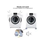 Home Lane washing machine anti vibration pads for reducing shaking and improving stability