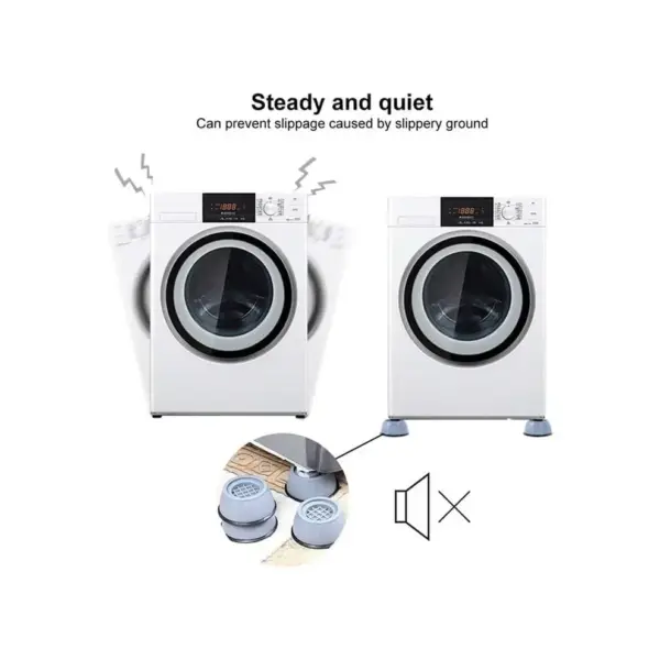 Home Lane washing machine anti vibration pads for reducing shaking and improving stability