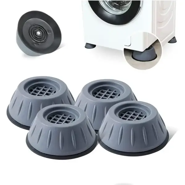 Home Lane washing machine vibration pads with anti slip design for stable placement