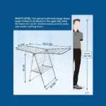 Butterfly cloth stand for home use