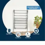 Butterfly cloth stand for home use