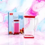 Slings ABS plastic Hexa jug transparent 2000 ml for serving beverages