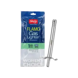 Slings Flamo stainless steel gas lighter for convenient kitchen and household use