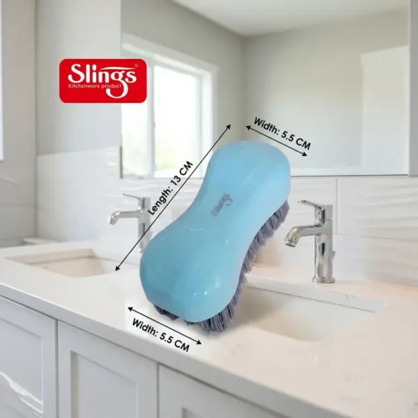 Slings Fronx cloth cleaning brush with strong bristles for removing dust and dirt