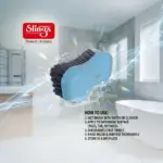 Slings Fronx fabric cleaning brush with ergonomic handle for comfortable cleaning