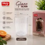 Slings Glazo plastic drinking glasses for home kitchen dining and everyday beverage serving