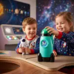 Slings kids sipper bottle with carabiner loop for easy backpack carrying