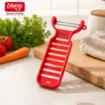 Slings stainless steel vegetable peeler with sharp serrated blade for easy peeling