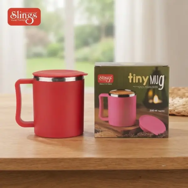 Slings Tiny Mug 200 ml for everyday tea coffee and beverage use