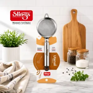 Slings Ultra Fine Mesh Tea Strainer for Kitchen