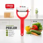 Slings Y shaped vegetable peeler with ergonomic handle for comfortable kitchen use