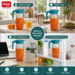 Slings Zing 2 litre serving jug for home dining and everyday beverage use