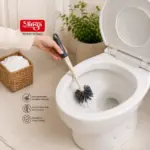 Slings Zupra toilet cleaning brush with durable bristles for thorough bathroom cleaning