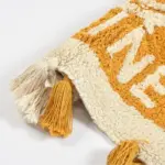 SUSHIEL Rise & Shine white and yellow bath mat
