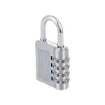 TINUMS 4 digit combination padlock for secure luggage bags lockers and travel use