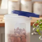 TINUMS kitchen storage containers set of 6 for storing food grains snacks and ingredients