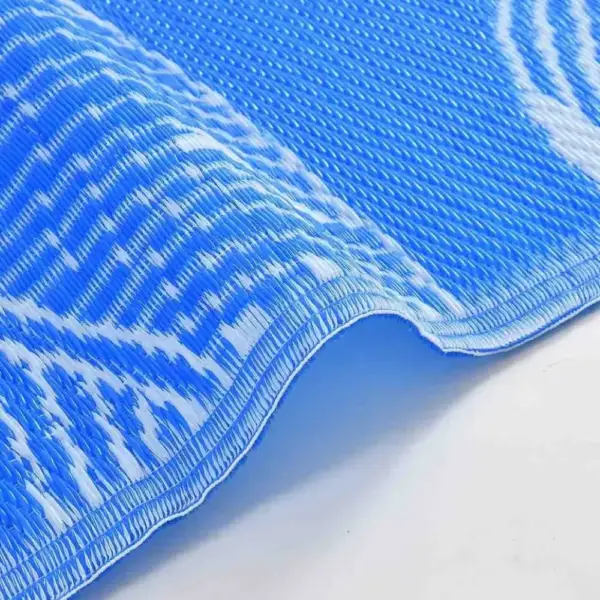 TINUMS Leaf Design Floor Mat fold