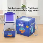 Varkaus digital password piggy bank with password feature for secure savings