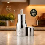 Home Lane stainless steel oil dispenser with precision pouring spout