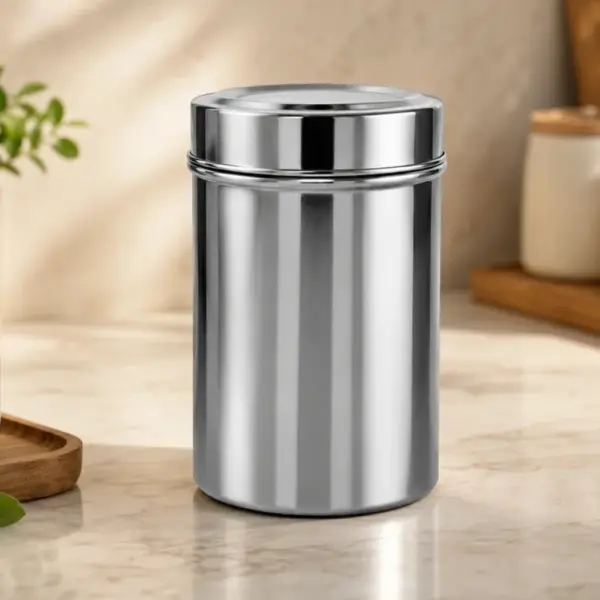 Home Lane 700 ML stainless steel kitchen storage dabba