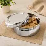 Home Lane airtight stainless steel container for kitchen food storage