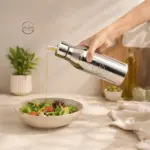 Home Lane stainless steel cooking oil dispenser with protective cap