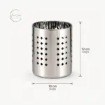 Home Lane stainless steel kitchen cutlery organizer for spoons forks and knives