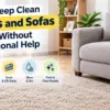 How to Deep Clean Carpets and Sofas at Home Without Professional Help
