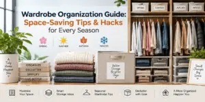 Wardrobe Organization Guide: Tips, Hacks & Space-Saving Ideas