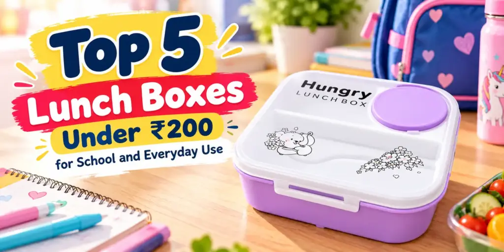 Top 5 lunch box under 200
